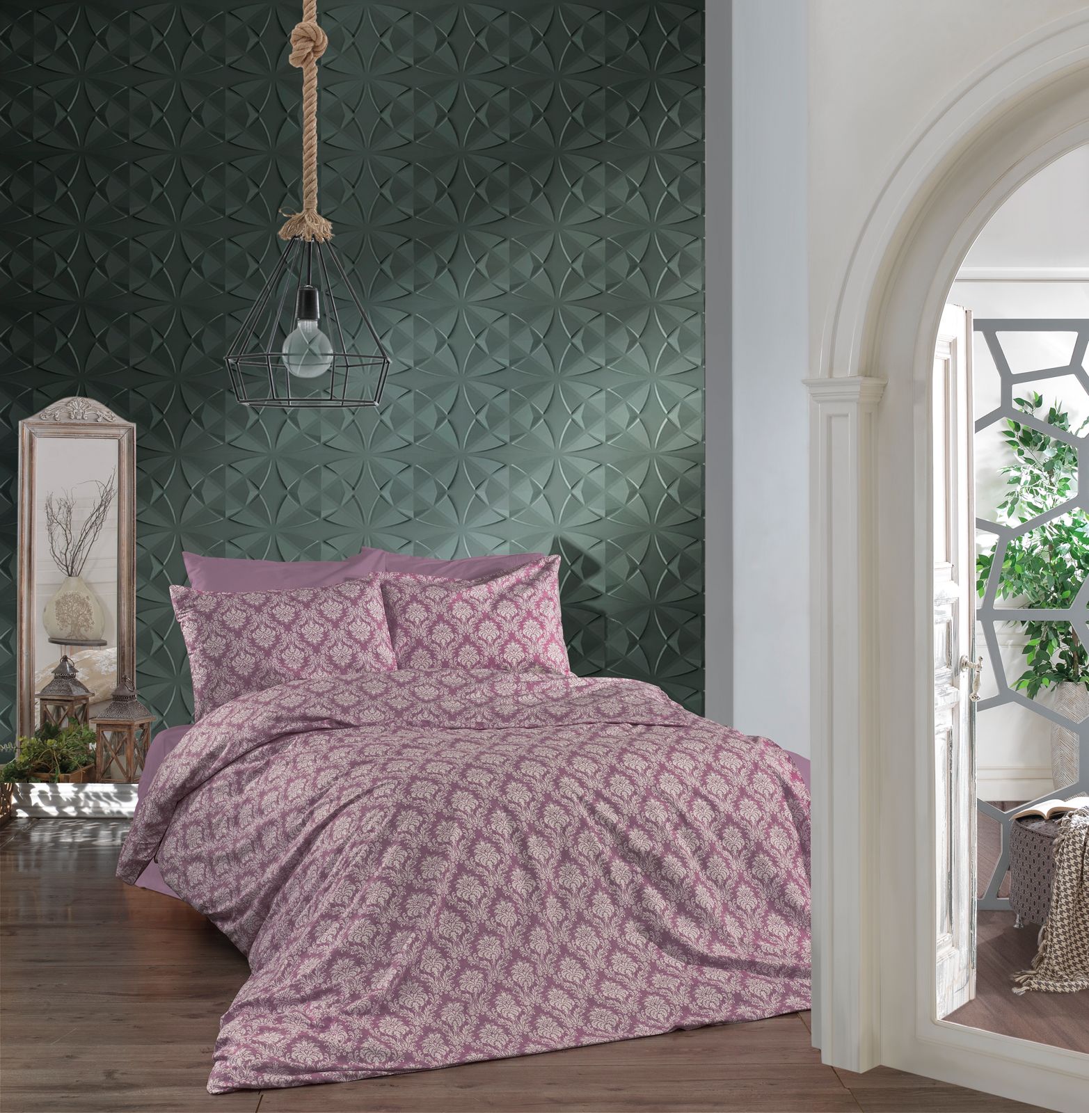 Parure housse de couette King Size – Literie confortable et résistante 220×240 cm + drap plat 240×260 cm + 2 taies 50×70 cm – Coffret cadeau élégant