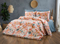 Parure housse de couette 75% coton & 25% polyester – Literie confortable et résistante 200×220 cm + drap plat 220×240 cm + 2 taies 65×65 cm – Coffret cadeau élégant
