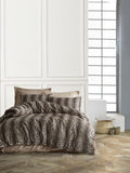 Parure housse de couette King Size – Literie confortable et résistante 220×240 cm + drap plat 240×260 cm + 2 taies 50×70 cm – Coffret cadeau élégant
