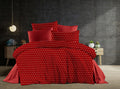 Parure housse de couette King Size – Literie confortable et résistante 220×240 cm + drap plat 240×260 cm + 2 taies 50×70 cm – Coffret cadeau élégant