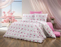 Parure housse de couette King Size – Literie confortable et résistante 240×260 cm + drap plat 240×260 cm + 2 taies 50×70 cm – Coffret cadeau élégant