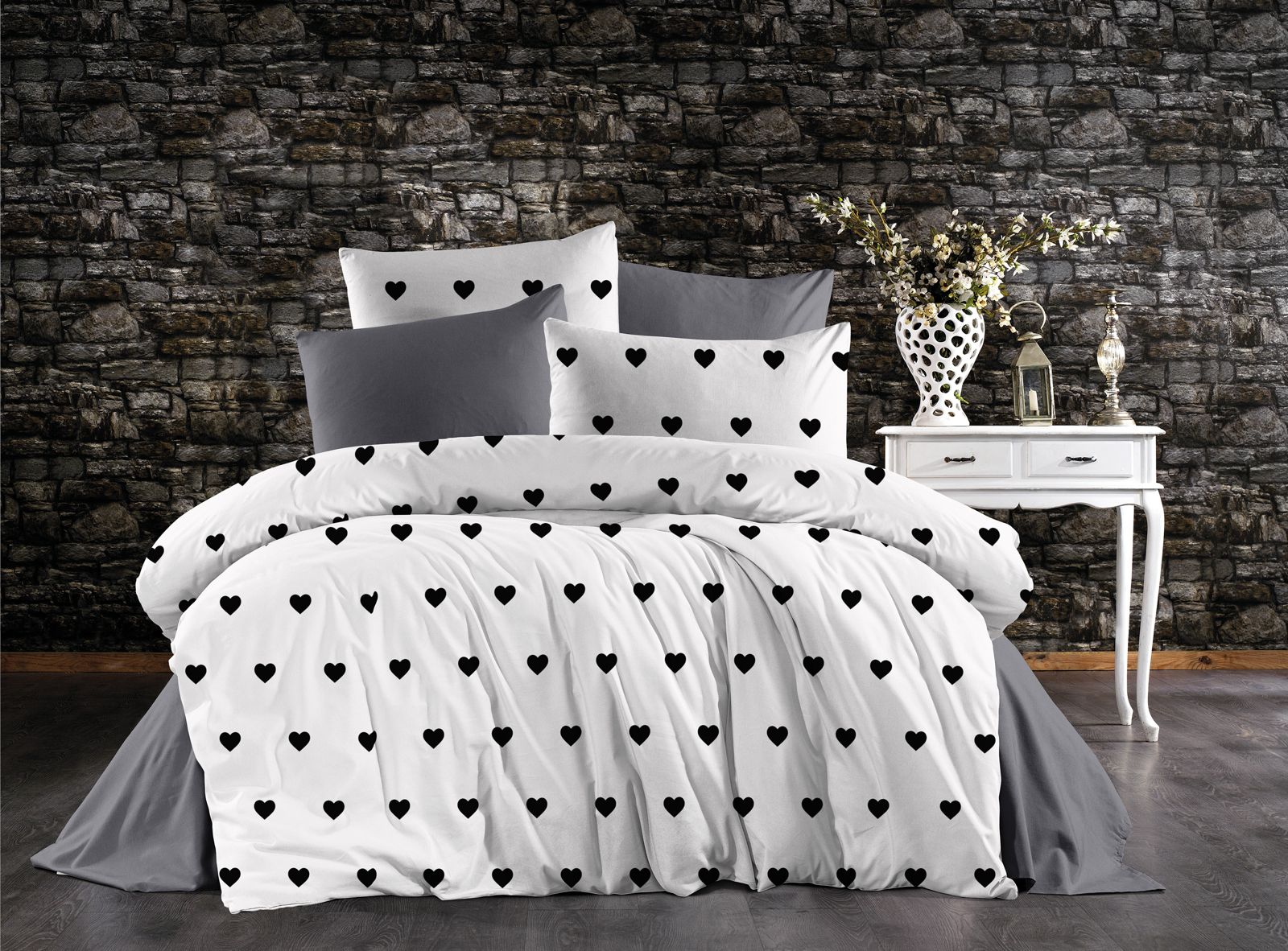 Parure de lit King Size – Ensemble complet 220×240 cm – Élégance, confort et praticité