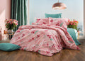 Parure housse de couette King Size – Literie confortable et résistante 220×240 cm + drap plat 240×260 cm + 2 taies 50×70 cm – Coffret cadeau élégant