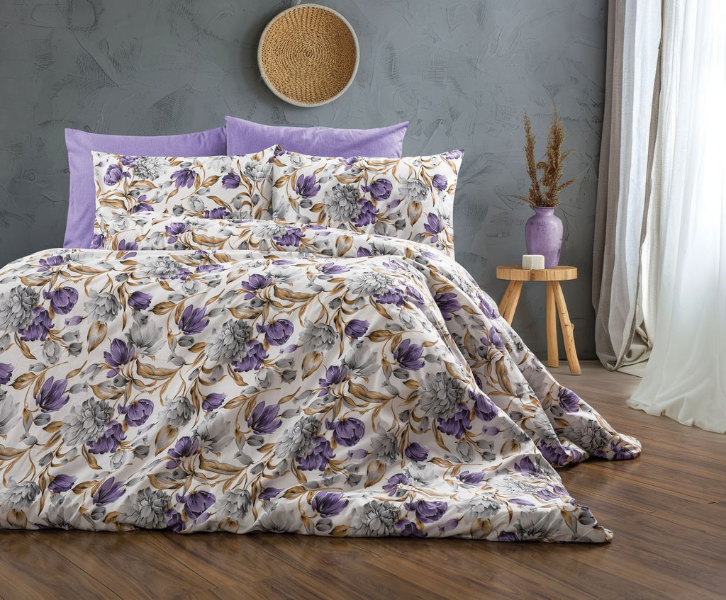 Parure de lit 200×220 cm en coffret cadeau – Élégance moderne et confort durable