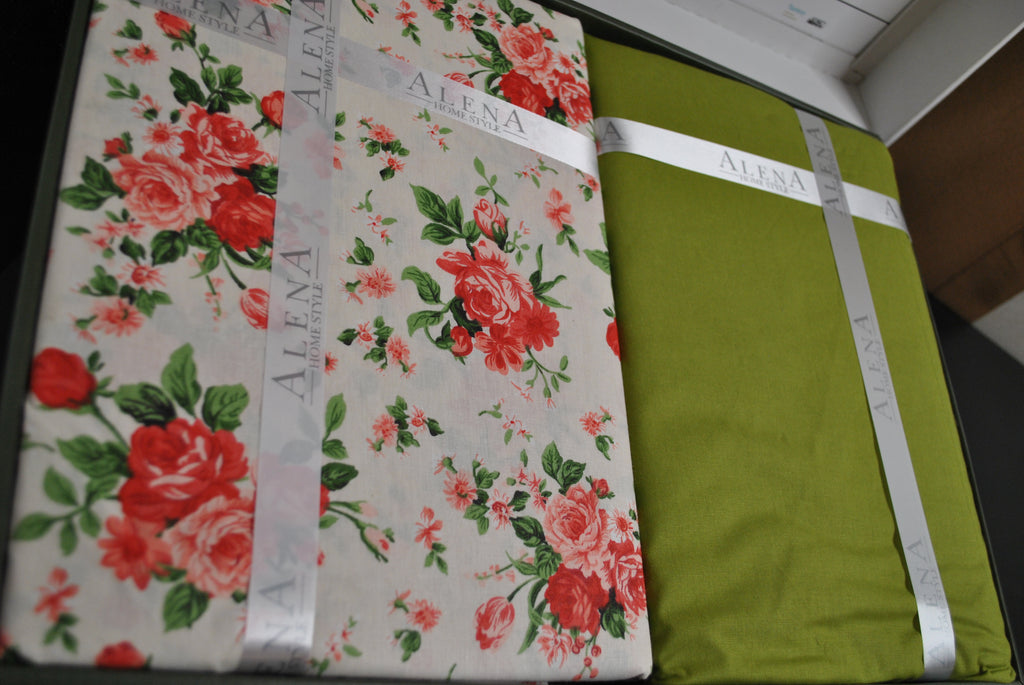 Parure housse de couette 100% coton 60 fils – Literie premium 200×220 cm + drap housse 160×200 +30 cm + 2 taies 50×70 cm – Coffret cadeau élégant avec ruban