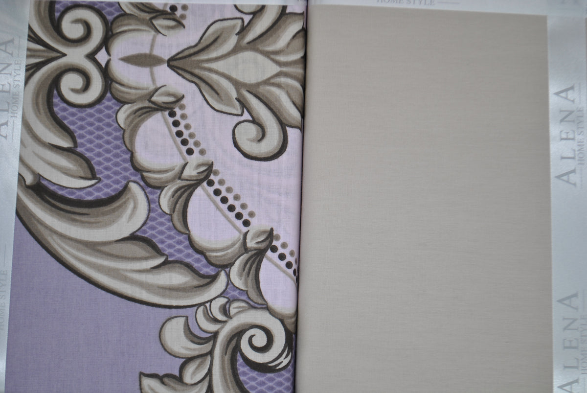 Parure housse de couette 100% coton 60 fils – Literie premium 200×220 cm + drap plat 220×240 cm + 2 taies 50×70 cm – Coffret cadeau élégant avec ruban