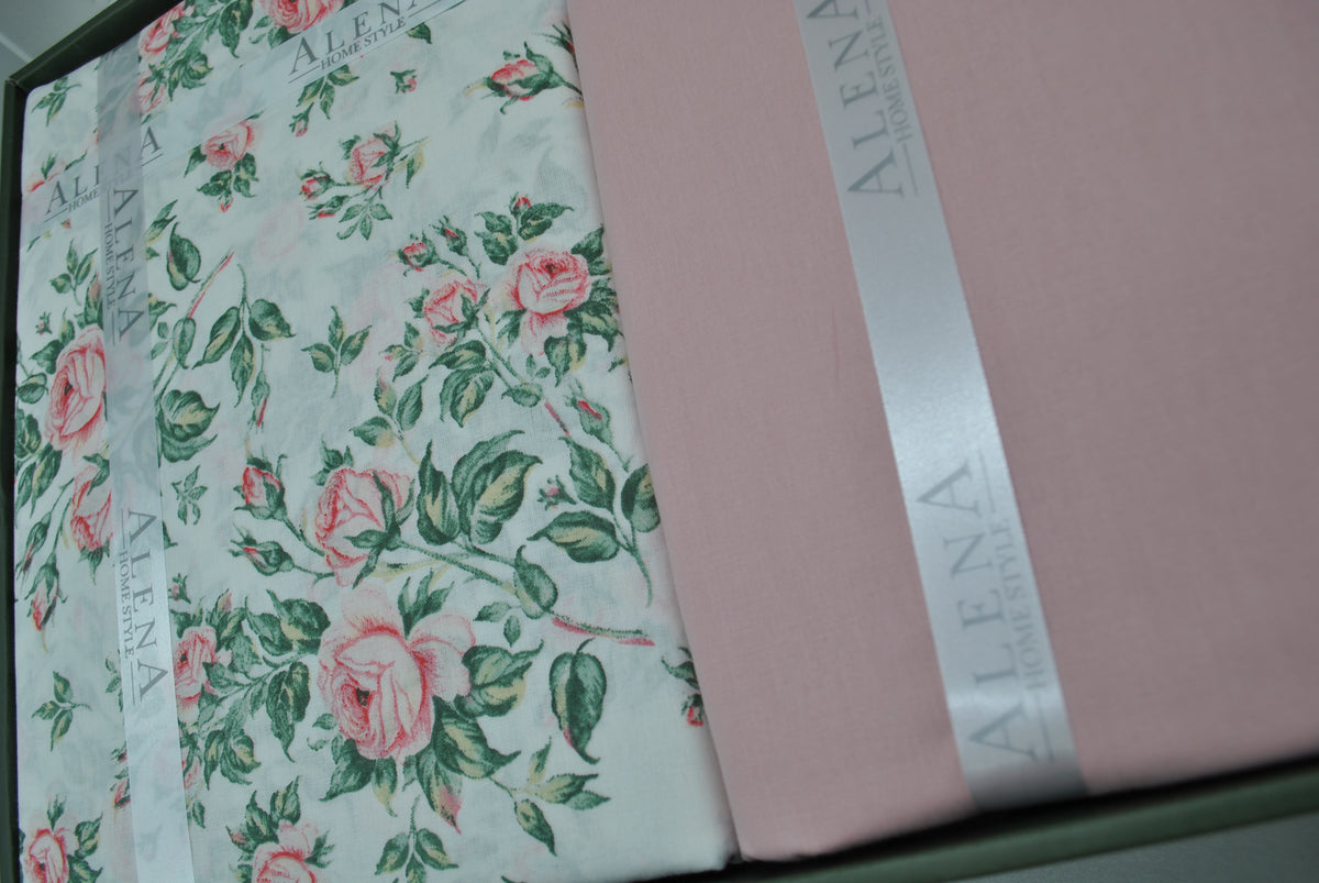 Parure housse de couette King Size 100% coton 60 fils – Literie premium 220×240 cm + drap plat 240×260 cm + 2 taies 50×70 cm – coffret cadeau avec ruban