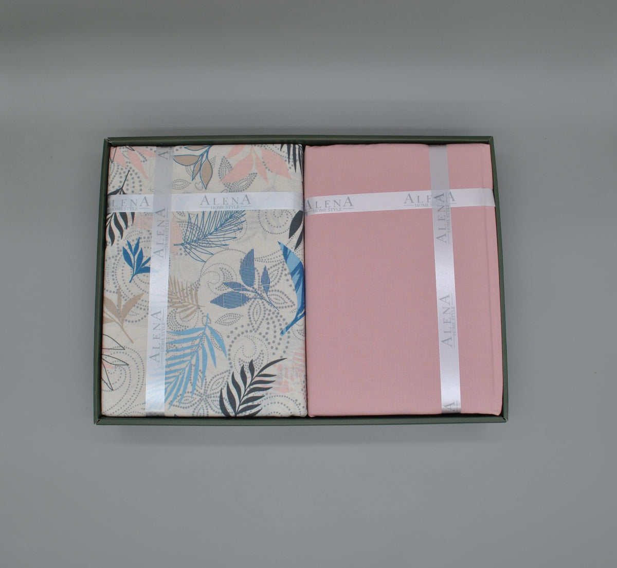%100 pamuk 60 tel dokuma nevresim takımı – 200×200 cm + 160×200+30 cm lastikli çarşaf + 2 adet 50×70 cm yastık kılıfı – şık hediye kutusu