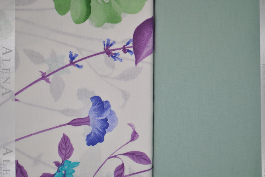 Parure housse de couette Double King Size 100% coton 60 fils – Literie élégante 240×260 cm + drap plat 240×260 cm + 2 taies 50×70 cm – coffret cadeau avec ruban