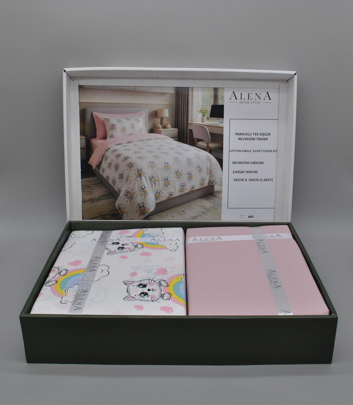 Parure Complète Enfant 100% Coton | Maison Royale Collection