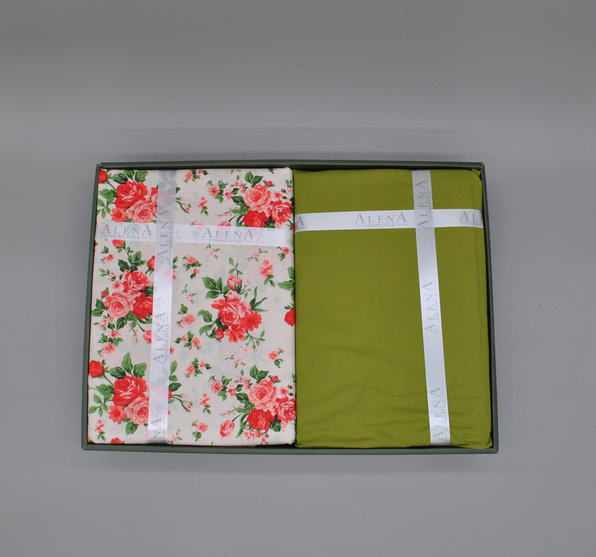 Parure housse de couette 100% coton 60 fils – Literie premium 200×220 cm + drap housse 160×200 +30 cm + 2 taies 50×70 cm – Coffret cadeau élégant avec ruban