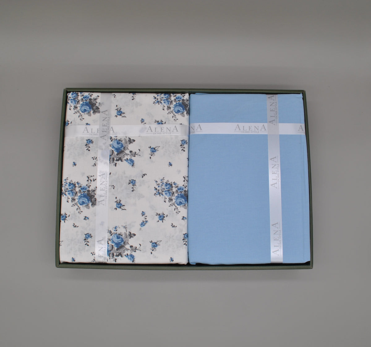 Set copripiumino King Size 100% cotone 60 fili – Copripiumino 220×240 cm + lenzuolo con angoli elastico 160×200+30 cm + 2 federe 50×70 cm – scatola regalo elegante