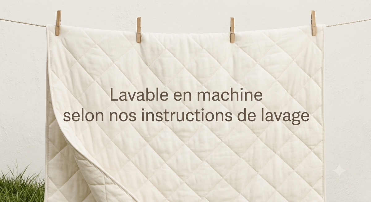 Surmatelas en Laine Mérinos 90x200 – Confort Naturel Premium | Maison Royale Collection (Copie)