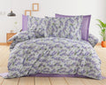 Parure de lit 100% coton 60 fils – Housse de couette Queen Size 200×220 cm + drap plat 220×240 cm + 2 taies 65×65 cm – coffret cadeau avec ruban