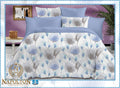 Parure housse de couette King Size 100% coton 60 fils – Literie élégante 220×240 cm + drap plat 240×260 cm + 2 taies 50×70 cm – coffret cadeau avec ruban