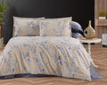 Parure housse de couette King Size 100% coton 60 fils – Literie élégante 220×240 cm + drap plat 240×260 cm + 2 taies 50×70 cm – coffret cadeau premium avec ruban