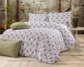 Parure housse de couette King Size 100% coton 60 fils – Literie premium 220×240 cm + drap plat 240×260 cm + 2 taies 50×70 cm – coffret cadeau élégant avec ruban