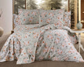 Parure housse de couette 100% coton 60 fils – Literie premium 200×220 cm + drap plat 220×240 cm + 2 taies 50×70 cm – Coffret cadeau élégant avec ruban