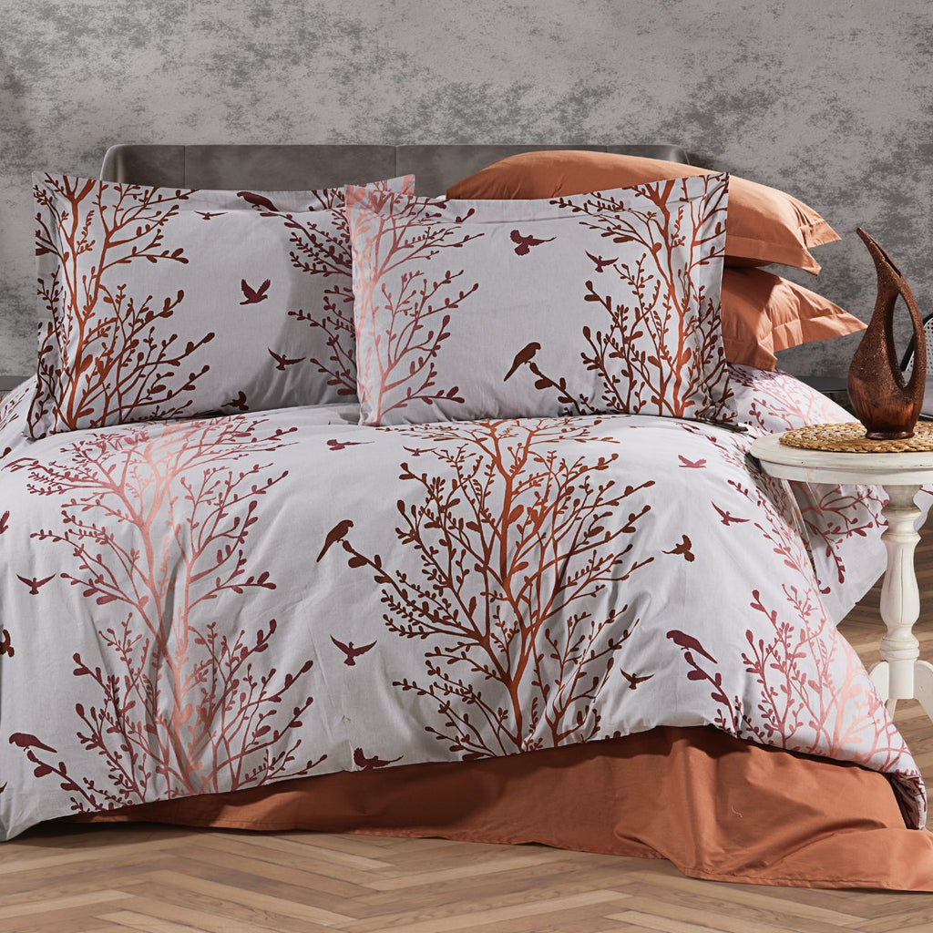 Parure housse de couette King Size 100% coton 60 fils – Ensemble literie 220×240 cm + drap housse élastique 160×200+30 cm + 2 taies 50×70 cm – coffret cadeau premium avec ruban