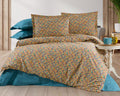 Parure housse de couette King Size 100% coton 60 fils – Literie premium 220×240 cm + drap plat 240×260 cm + 2 taies 50×70 cm – coffret cadeau élégant avec ruban