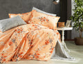 Parure housse de couette King Size 100% coton 60 fils – Literie premium 220×240 cm + drap plat 240×260 cm + 2 taies 65×65 cm – Coffret cadeau élégant avec ruban