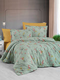 Parure housse de couette 100% coton 60 fils – Literie premium 200×220 cm + drap plat 220×240 cm + 2 taies 50×70 cm – Coffret cadeau élégant avec ruban