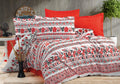Parure housse de couette King Size 100% coton 60 fils – Literie premium 220×240 cm + drap plat 240×260 cm + 2 taies 65×65 cm – Coffret cadeau élégant avec ruban