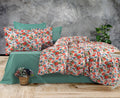 Parure housse de couette King Size 100% coton 60 fils – Literie premium 220×240 cm + drap plat 240×260 cm + 2 taies 65×65 cm – Coffret cadeau élégant avec ruban