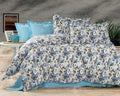 Parure housse de couette 100% coton 60 fils – Literie premium 200×220 cm + drap plat 220×240 cm + 2 taies 50×70 cm – Coffret cadeau élégant avec ruban
