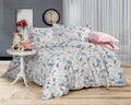 Parure housse de couette 100% coton 60 fils – Ensemble literie 200×200 cm + drap housse 160×200+30 cm + 2 taies 50×70 cm – coffret cadeau élégant