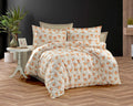 Parure housse de couette 100% coton 60 fils – Literie complète 200×200 cm + drap housse 160×200+30 cm + 2 taies 50×70 cm – coffret cadeau avec ruban