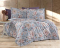 Parure housse de couette King Size 100% coton 60 fils – Ensemble literie 220×240 cm + drap plat 240×260 cm + 2 taies 50×70 cm – coffret cadeau élégant avec ruban