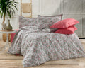Parure housse de couette King Size 100% coton 60 fils – Literie premium 220×240 cm + drap plat 240×260 cm + 2 taies 50×70 cm – coffret cadeau avec ruban