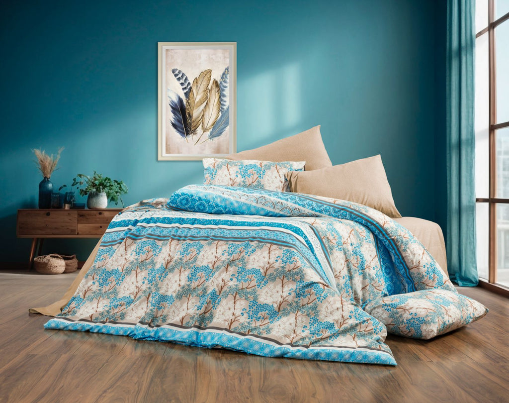 Parure de lit 200×220 cm en coffret cadeau – Élégance moderne et confort durable
