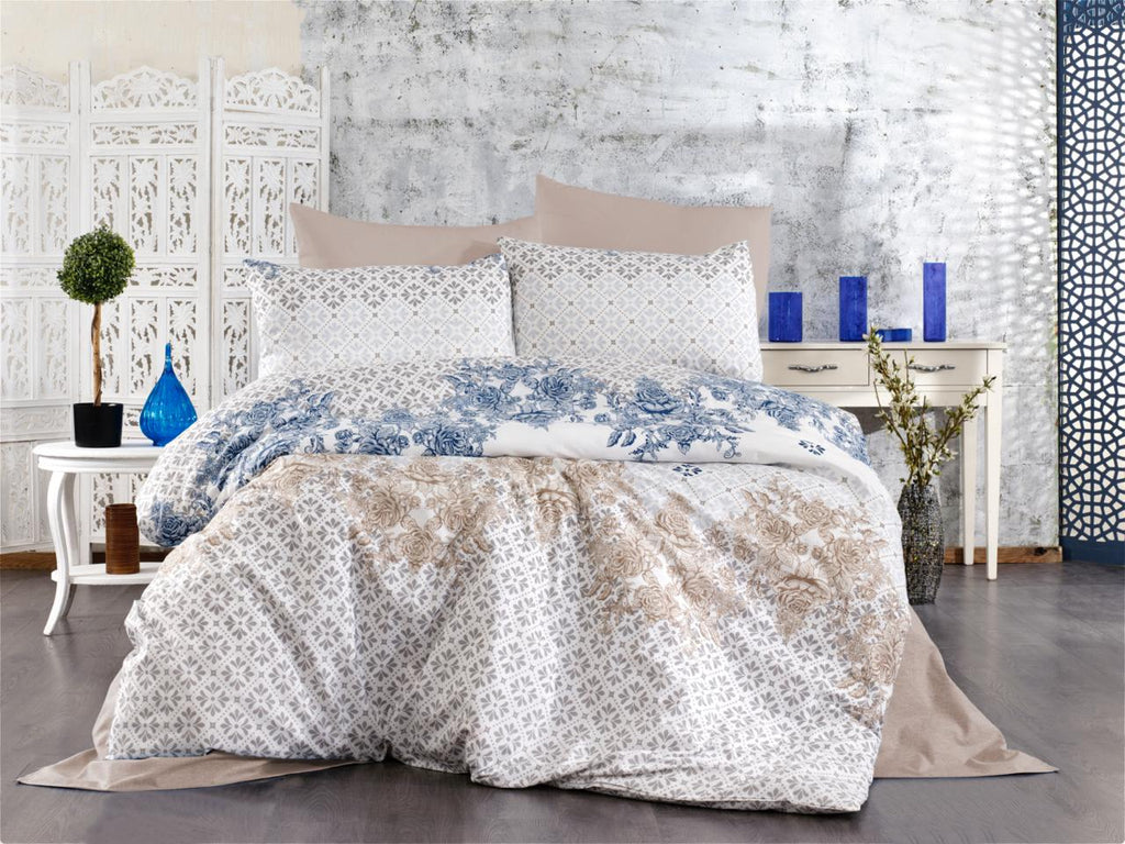 Parure housse de couette King Size – Literie confortable et résistante 220×240 cm + drap housse 160×200 +30 cm + 2 taies 50×70 cm – Coffret cadeau élégant