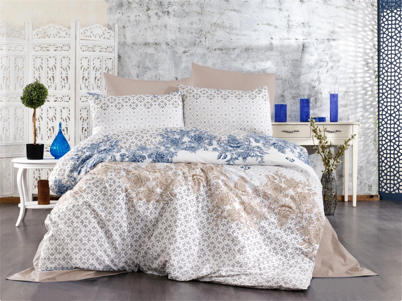 Parure housse de couette King Size – Literie confortable et résistante 220×240 cm + drap housse 160×200 +30 cm + 2 taies 50×70 cm – Coffret cadeau élégant