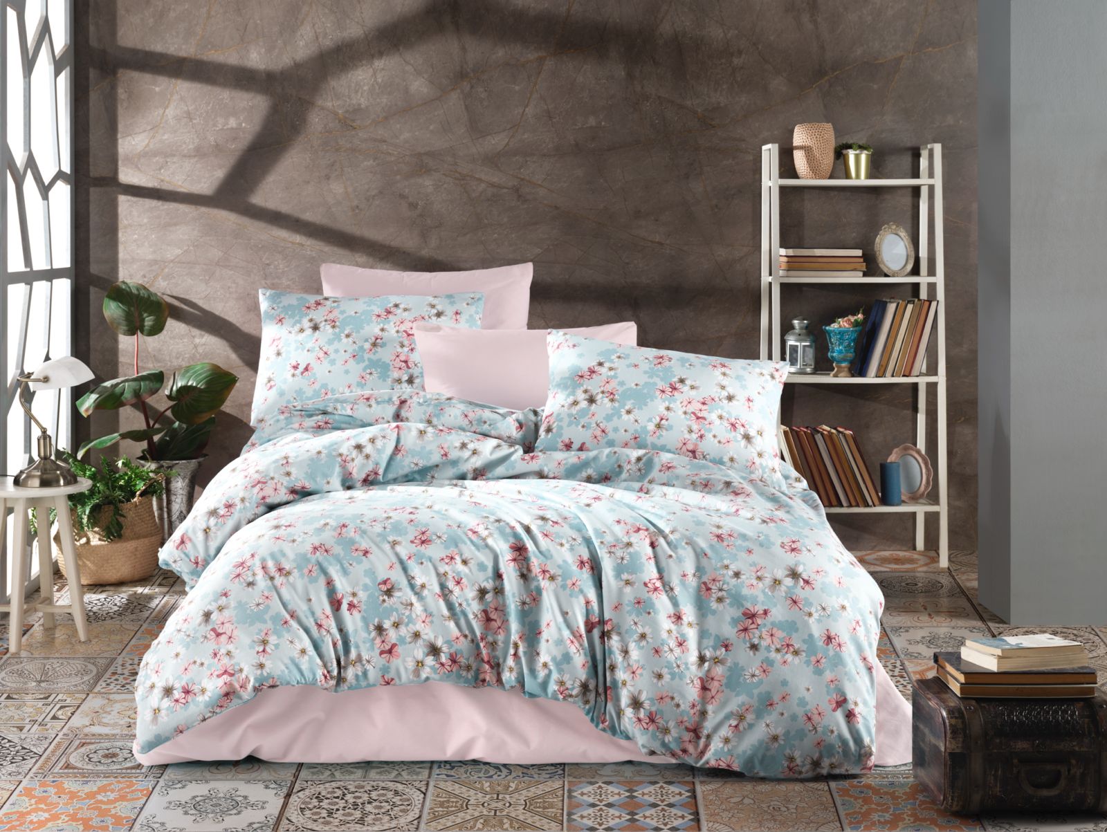 Parure de lit King Size 220×240 cm – Élégance moderne et confort supérieur